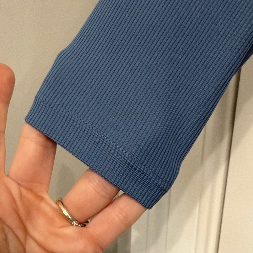 SPANX Blue Long Sleeve Bodysuit XS - NWT - Picture 6 of 8